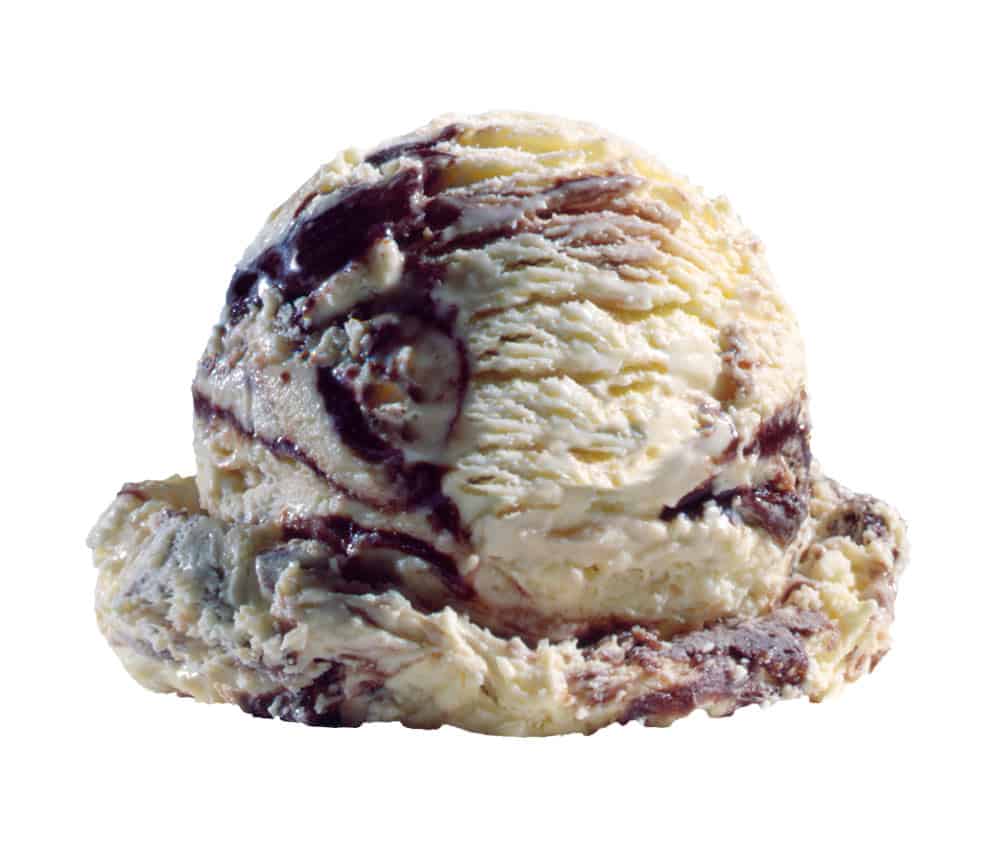 Premium Fudge Ripple ice cream at Braum's