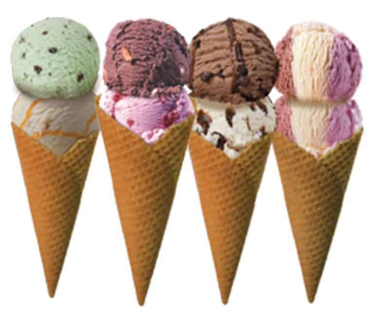 Ice Cream Cones Braums 7002